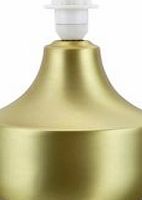 Unbranded Medes Brushed Brass Effect Table Lamp Base