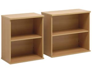 Unbranded Medusa desk high bookcases