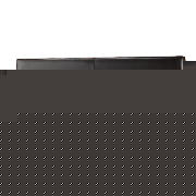 Unbranded Melado Faux Leather Double Headboard, Chocolate