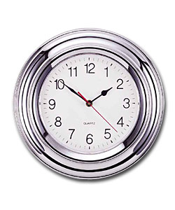 Metal Frame Wall Clock