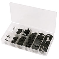 Metric E-Clip Assortment 300 Piece