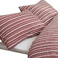 Metro Kingsize Bedlinen Set - red