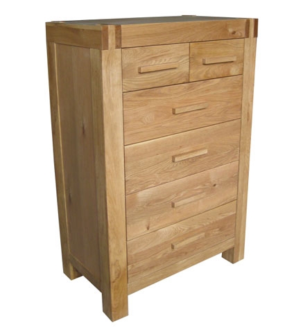 Unbranded Mews Oak 4 2 Drawer Chest