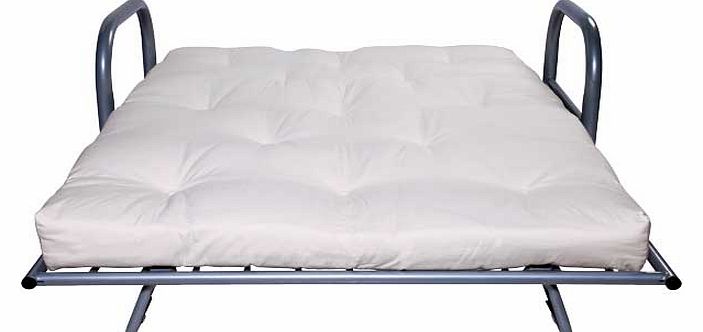 Unbranded Mexico Futon Sofa Bed with Mattress - Natural