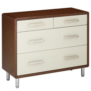 Mezzo Wide 4 Drawer Chest