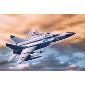 MiG-31 Foxhound plastic kit from German specialists Revell. The MiG-31 is a heavy two-seater combat 