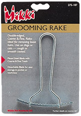 Mikki Collapsible Grooming Rake