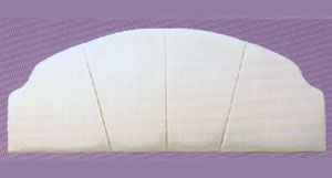 Millbrook- 6FT Sunrise Headboard