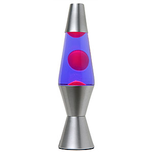 Mini Lava Lamp- Red/Purple