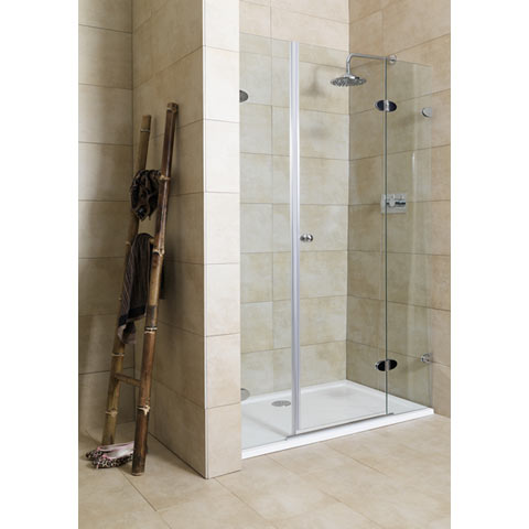 Unbranded Mirabella Frameless Shower Door 120A Right (Adj.