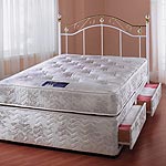 Generous layers plus the Miracoil Spring System gives you perfect gentle cushioning and support so