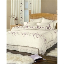 Unbranded Misha Mulberry Quilt Cover Set Single