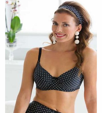 Unbranded Miss Mary of Sweden Polka Dot Padded Bra