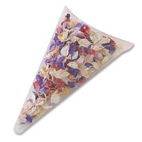 mixed delphinium petals - sachet