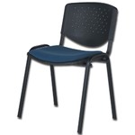 Modern Styled Stacking Chair-Burgundy