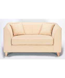 Contemporary style sofa with a foam seat and 2 mat