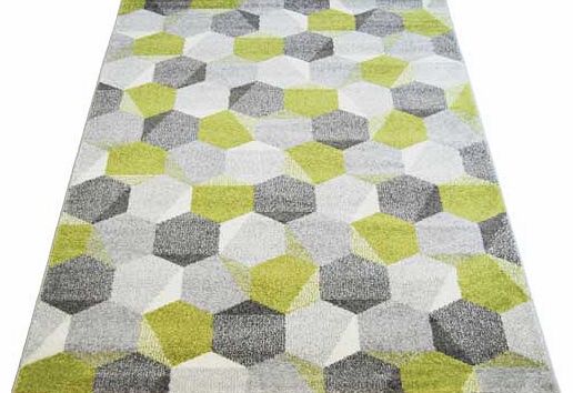 Unbranded Monte Carlo Pixel Rug 120x170cm - Green