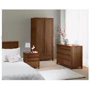 Unbranded Monzora Double Wardrobe, Dark Oak