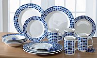 Mosaic 16 Piece Dinner Set