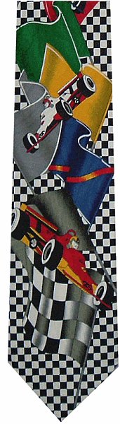 Motor Racing Tie