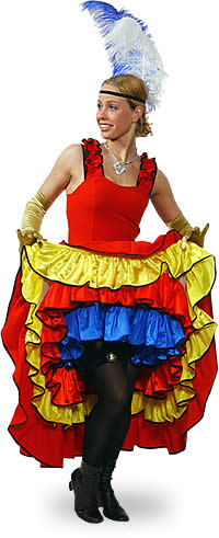 Moulin Rouge Dress Red (UK size 10)