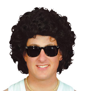 Unbranded Mullet wig, black