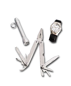 Multitool/Torch & Watch Set