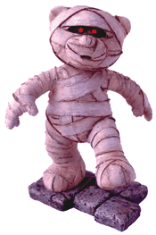 Mummy Figurine Bad Taste Bear