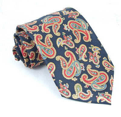 Unbranded Navy Paisley Tie