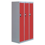 LINK SECURE NESTED  LOCKERS - RED - The economic way to buy your lockers!