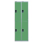 LINK SECURE NESTED LOCKERS - GREEN - The economic way to buy your lockers!