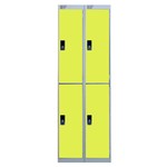 LINK SECURE NESTED LOCKERS - YELLOW - The economic