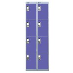 LINK SECURE NESTED LOCKERS - BLUE - The economic way to buy your lockers!