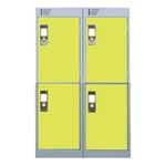 LINK SECURE NESTED LOCKERS - YELLOW - The economic