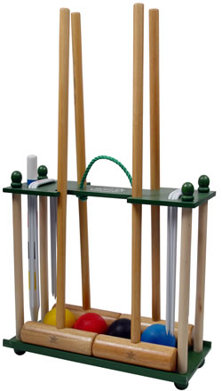 New Look John Jaques Holmwood Croquet Set