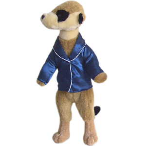 Unbranded (Night Shirt) Meerkat Soft Toys