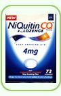 NIQUITIN CQ LOZENGES 4MG X 72