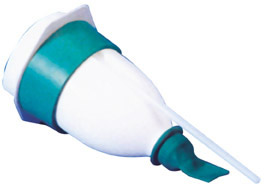 Polypropylene with latex flange and seal