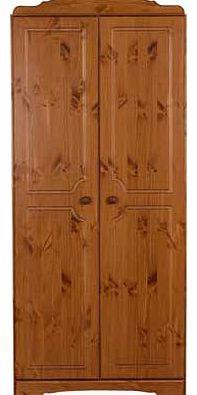 Crafted from solid pine. the Nordic collection is made up of beautiful furniture pieces so you can create a bedroom that you will love. With attractive skirting and pelmet detailing. this elegant pine wardrobe will keep your clothes pristine and orga