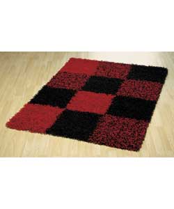 Unbranded Norvik Shaggy Blocks - Red