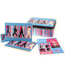 Tin box with 12 cards and envelopes 4 design - 3 of each!