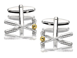 Unbranded Novelty-Two-Tone-Golf-Club-Cufflinks-014549