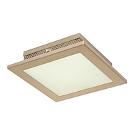 Unbranded OACAVA SMAC - Chrome and Glass Ceiling Flush Light