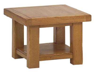 OAK LAMP TABLE LARTISAN