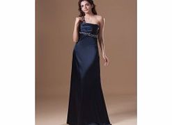 Unbranded One-shoulder Keyhole Backless Beading Pleated