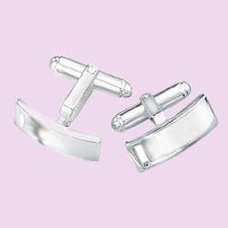 Open Rectangle Cufflinks
