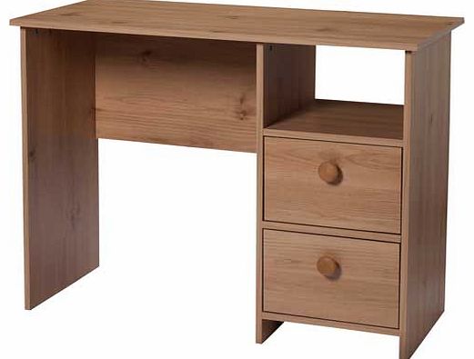 Unbranded Orio Office Desk - Pine effect