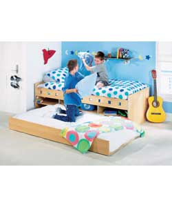 Oslo Cabin Bed - Sprung Mattress