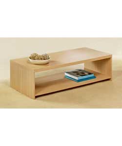 Oslo Oak Finish Coffee Table