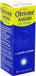 Eye drops containing: Xylometazoline hydrochloride